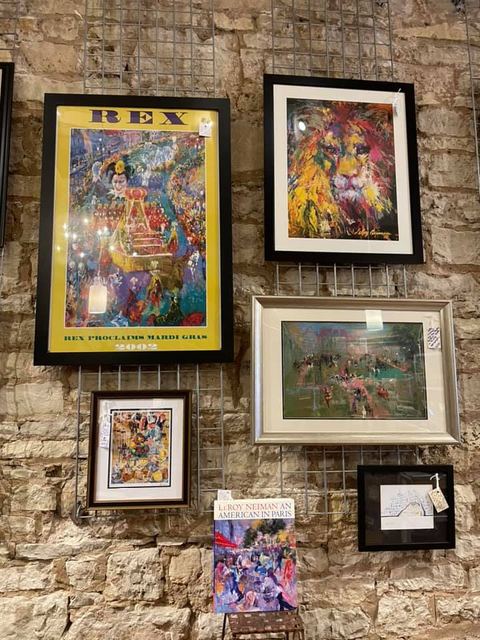 Leroy Neiman Mardi Gras REX $135 26" X 38"