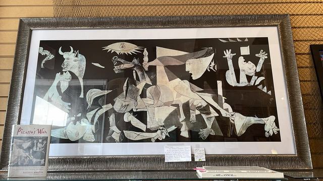Picasso Guernica custom framed $575