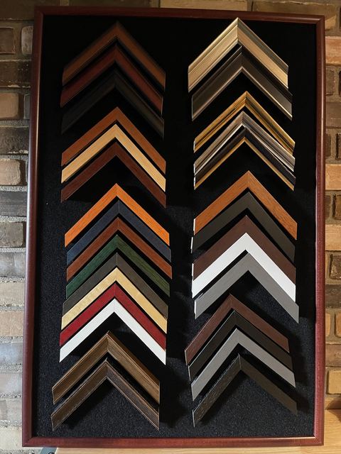Custom Framing at Galeria Saro